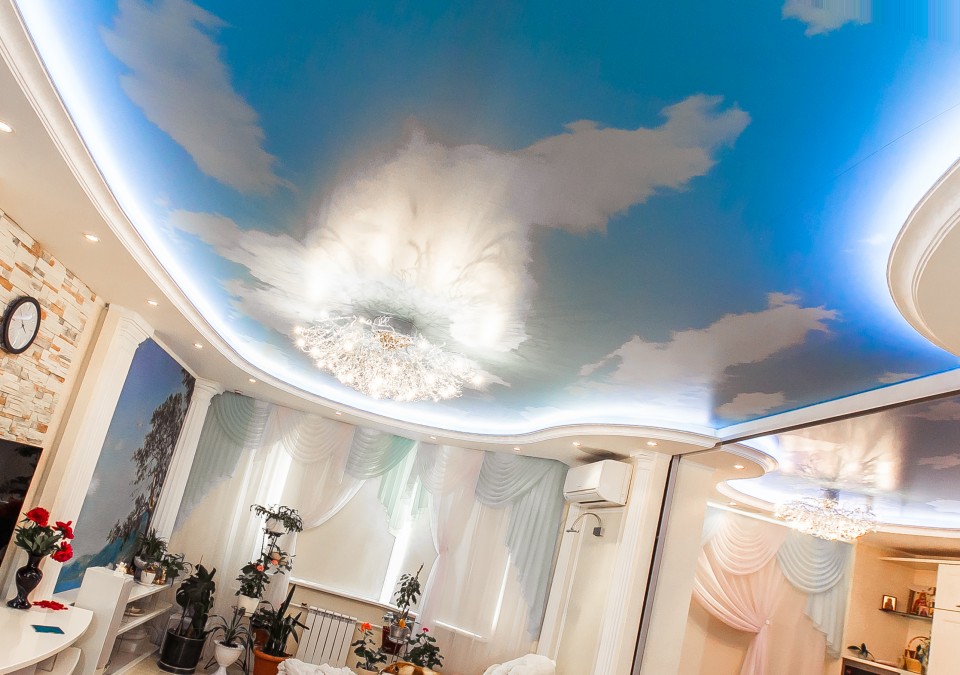 Заказать потолок с фотопечатью в г. Никольск